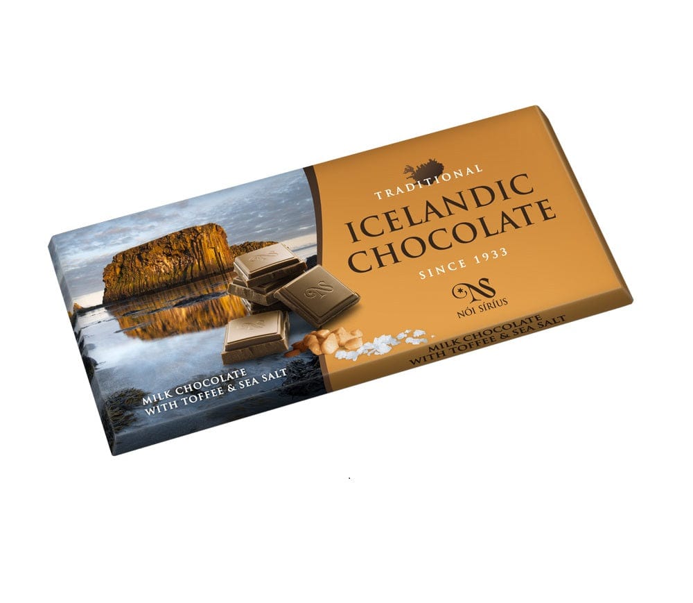 Noi Sirius - Traditional Milk Chocolate with Toffee and Seasalt - The Icelandic Store