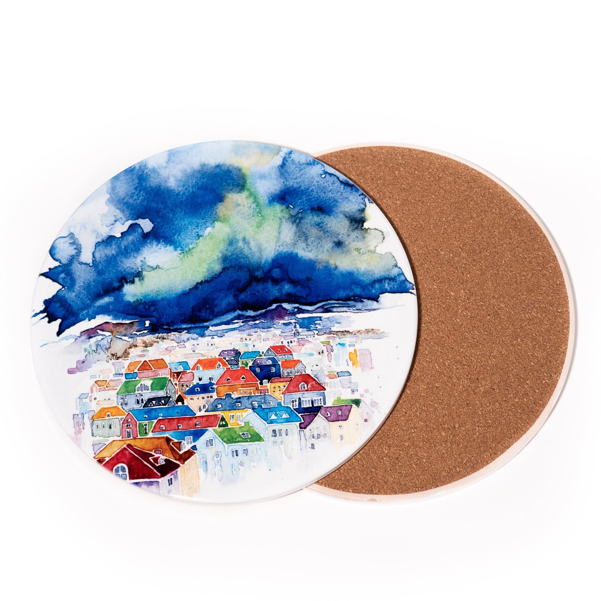 Dances in the Darkness | Ceramic Trivet