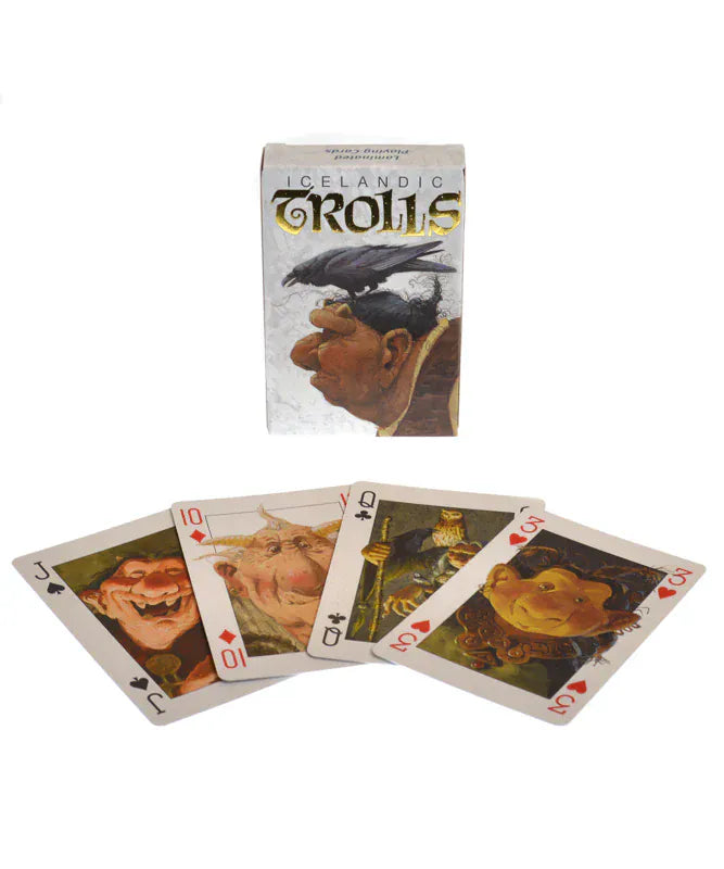 Icelandic Trolls Playing Cards