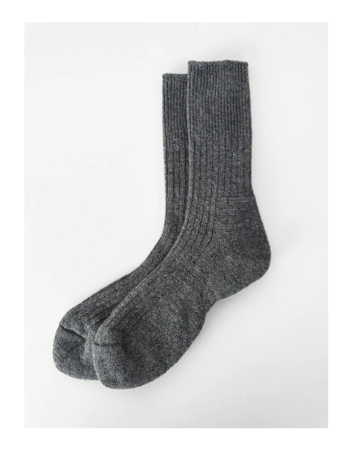 Angora Wool Thermal Socks - Grey - The Icelandic Store