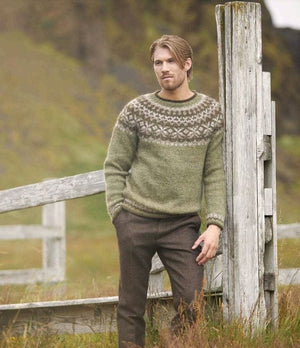 Wingbeats Grey sweater - Knitting Kit
