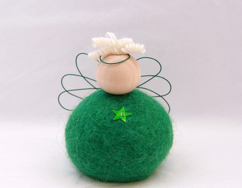 Felted wool Angle - Green - The Icelandic Store