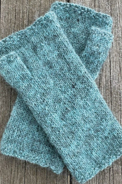 Handknit Fingerless Gloves Fjallalopi
