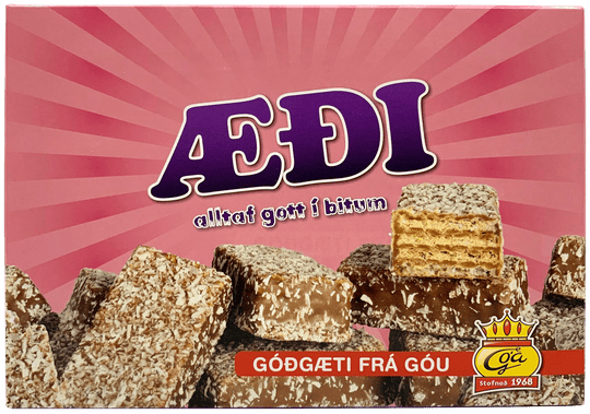 Æðibitar - Chocolate & Coconut Biscuit Snack (200 g)