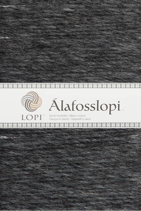 Álafosslopi 0058 Dark Grey Heather — 1 ball in the Stjörnuljós kit