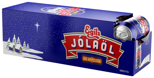 Jólaöl & Appelsin - Christmas drink (10pk) - The Icelandic Store
