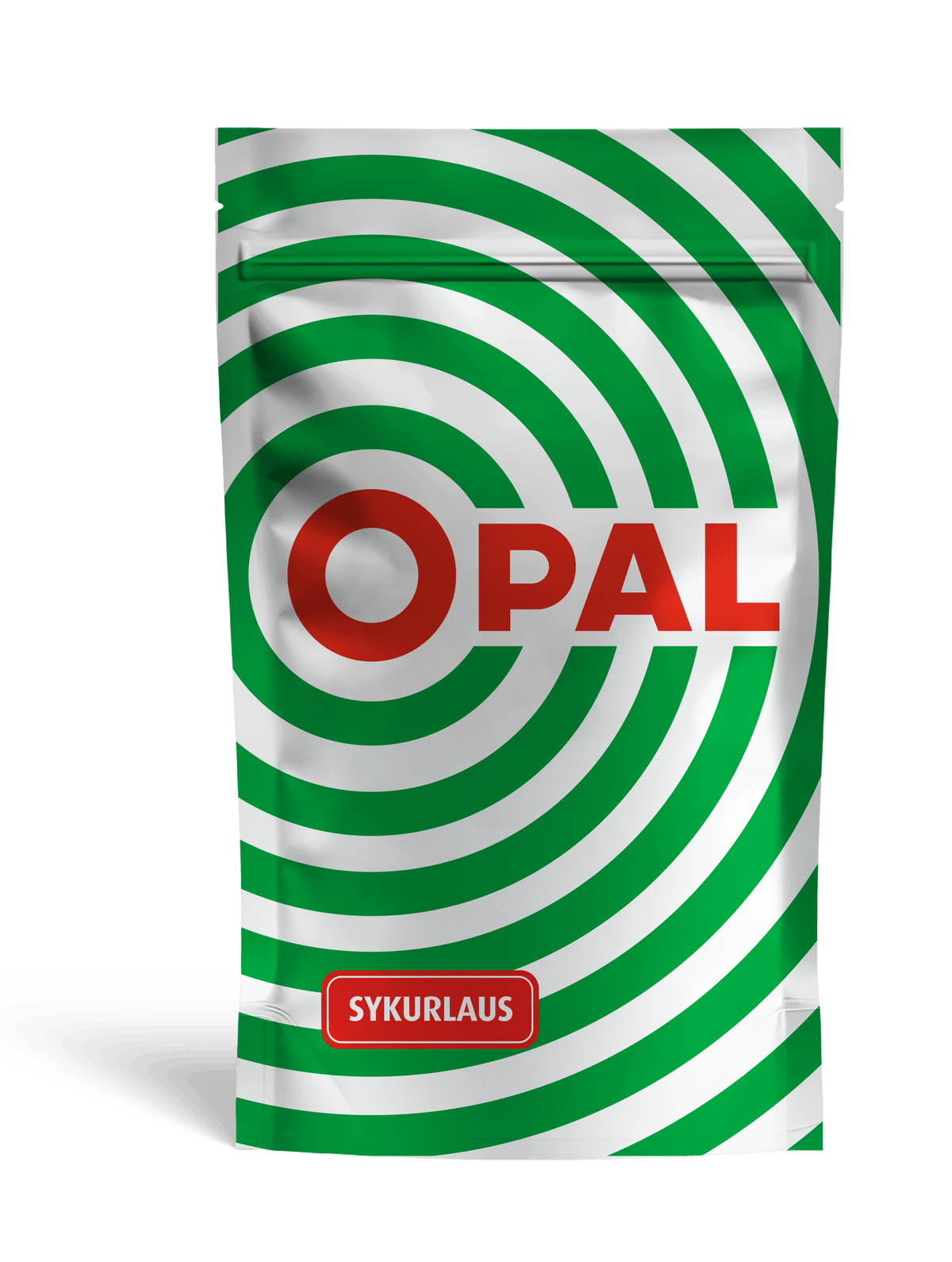 Opal Green sugar-free salmiak liquorice pastilles, 100 g bag from Nói Síríus
