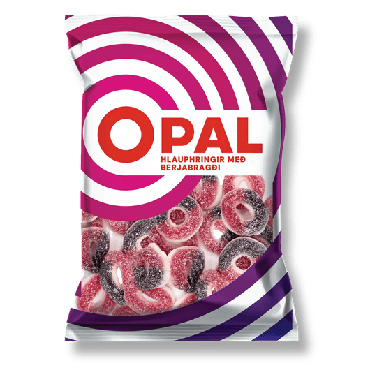 Opal Berry Gummy Rings (150g)