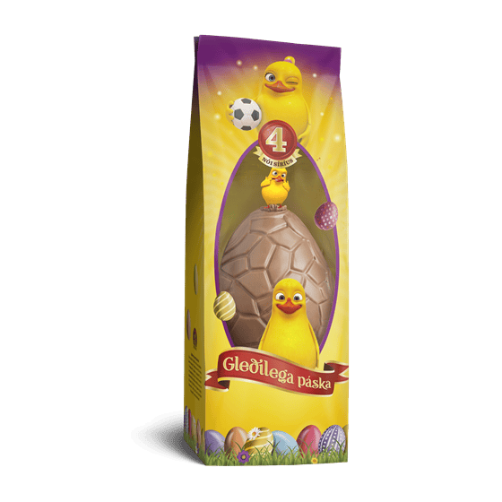 Páskaegg Nr.4 (340g) – Icelandic Chocolate Easter Egg