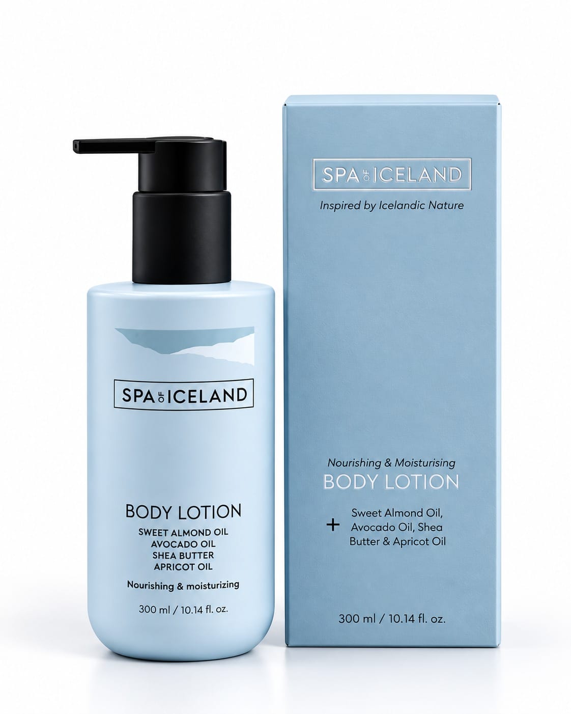 Spa of Iceland Body Lotion 300 ml – bottle and box