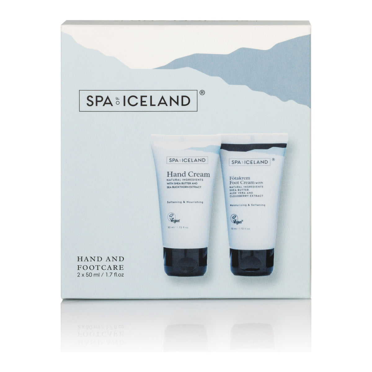 Spa of Iceland Hand & Foot Cream Gift Set – box with two 50 ml tubes