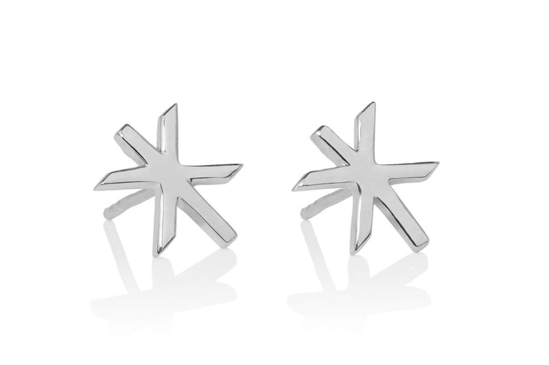 STRENGTH / MAGN SILVER EARRING STUDS - icelandicstore.is