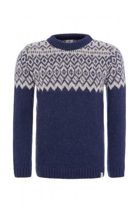 Borg - Icelandic sweater (Blue) - icelandicstore.is