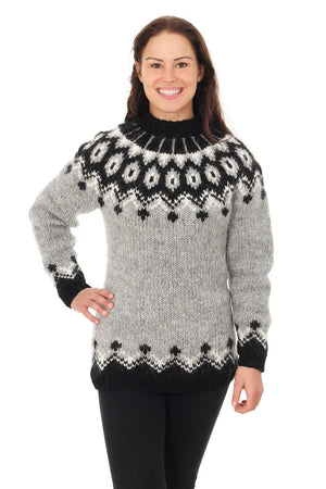 Vár - Icelandic Sweater - Ash Heather