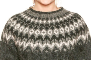 Riddari - Icelandic Sweater - Black