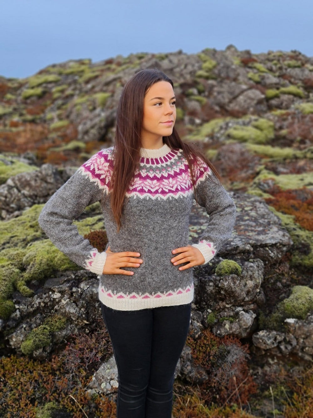 Icelandic women's Sweaters | Ladies wool jumpers, cardigan, pullover ...