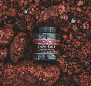 Saltverk Flaky lava sea salt from Iceland. Harvested from