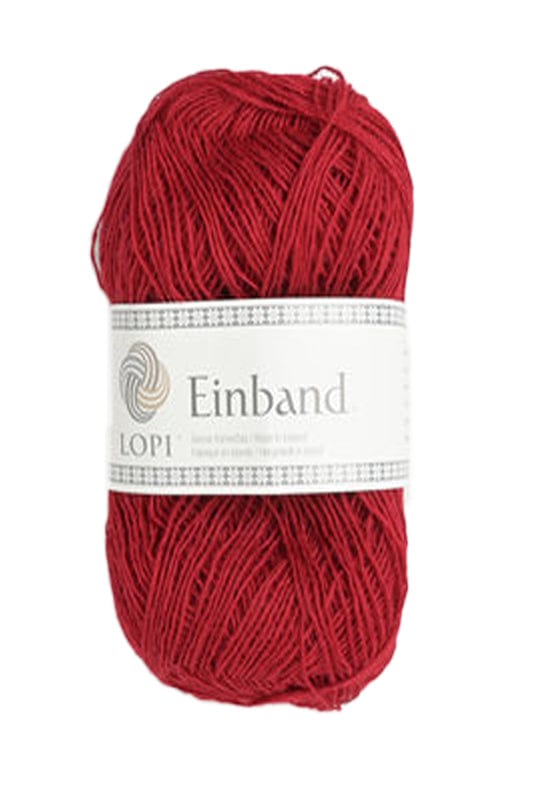 Einband - 0047 Crimson. Lace Weight wool yarn
