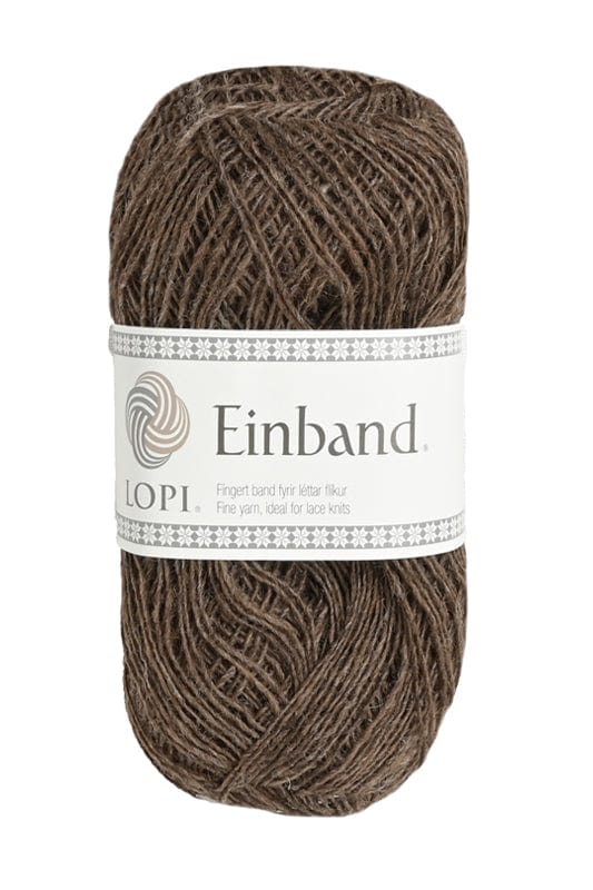Einband - 0853 Brown.  Lace Weight wool yarn