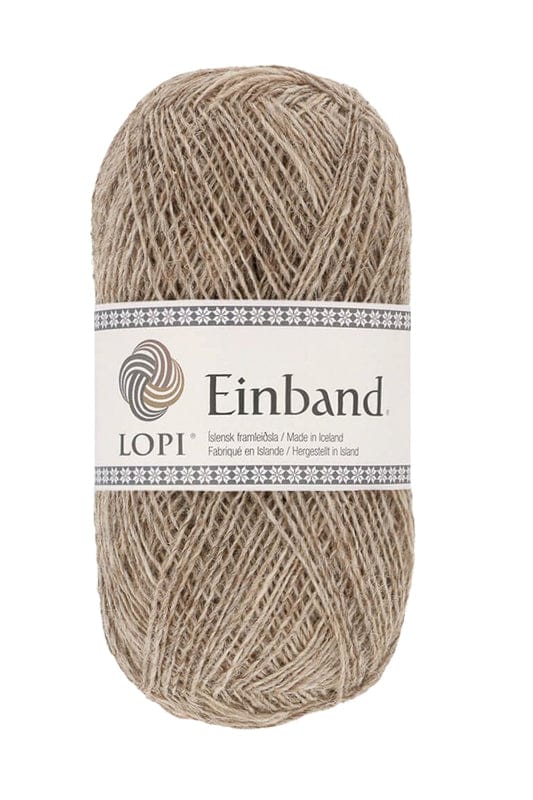 Einband - 0886 Beige Heather. Icelandic lace weight wool yarn