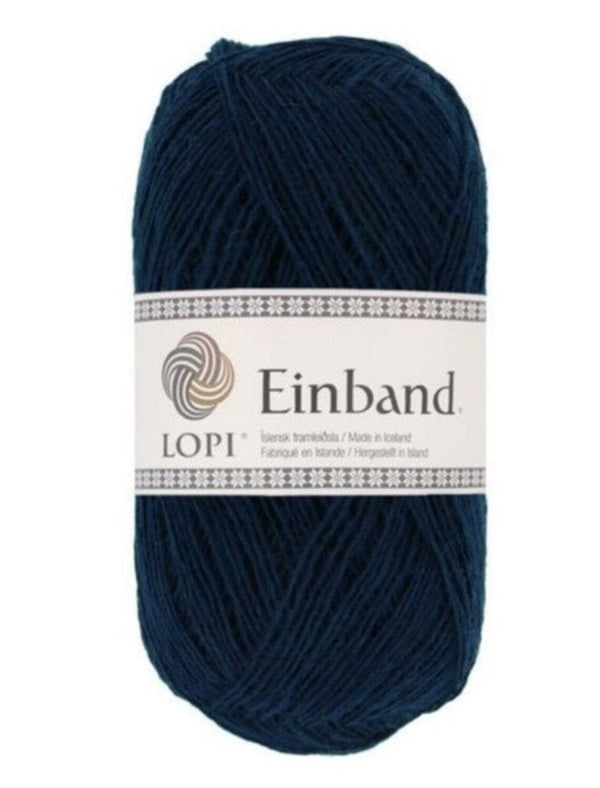 Einband - 0942 Blue. Icelandic lace weight wool yarn