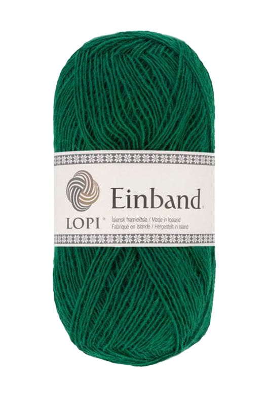 Einband - 1763 Green. Icelandic lace weight wool yarn