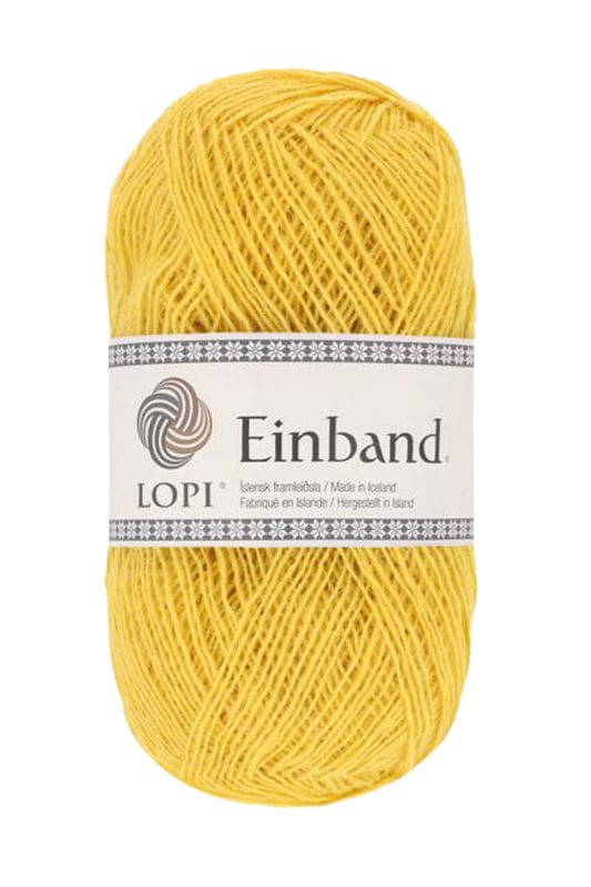 Einband - 1765 Yellow. Icelandic Wool Fine Fingering Lace Weight
