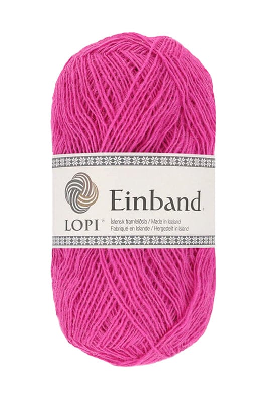 Einband - 1768 Pink.  Icelandic wool lace yarn