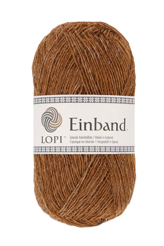 Einband - 9076 Almond Heather.  Icelandic lace weight wool yarn