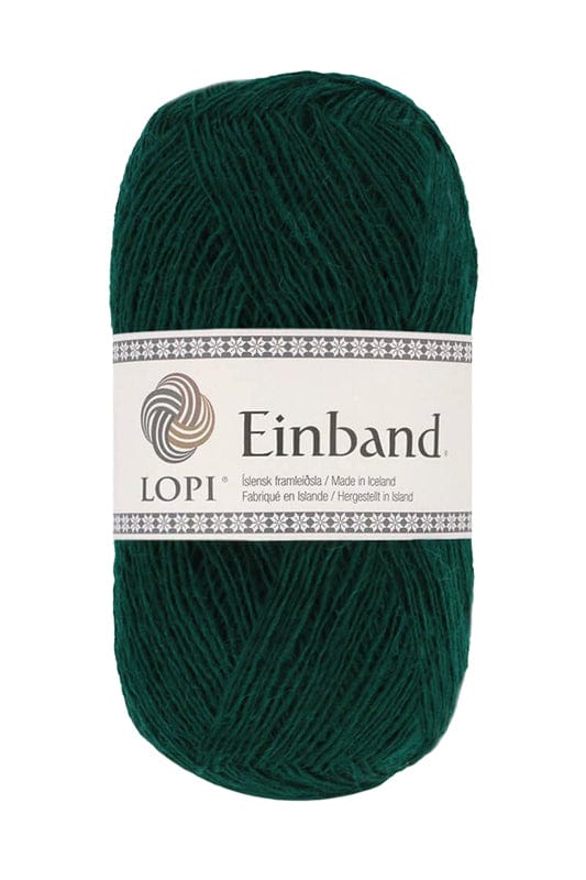 Einband - 9112 Dark Green.  Wool Fine Fingering Lace Weight