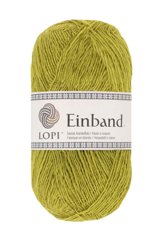 Einband - 9268 Lime.  Lace Weight wool yarn Iceland
