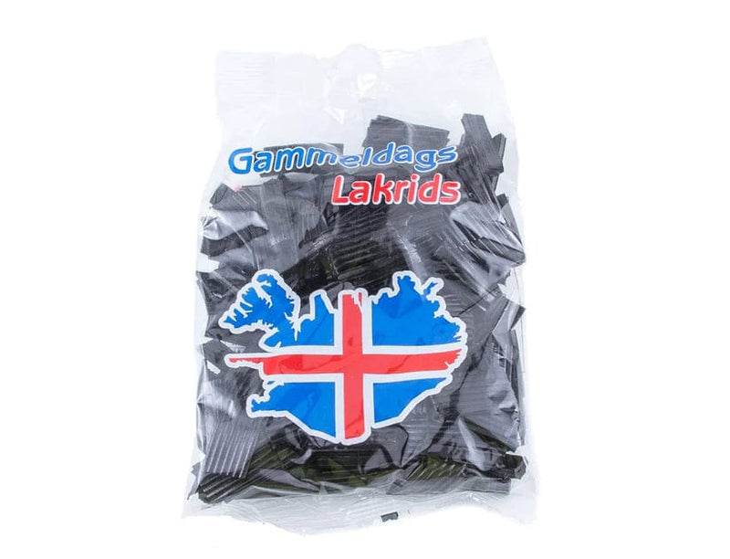 Old-fashioned Icelandic black Licorice - Gammeldags lakkris - The Icelandic Store