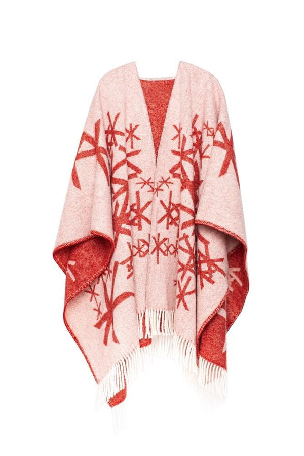 Alrún wool cape - Red Strength - icelandicstore.is