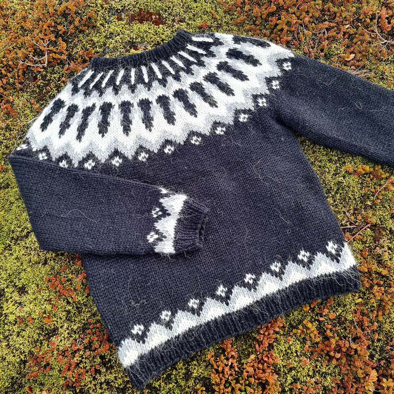 Forseti - Icelandic Sweater - Black - icelandicstore.is