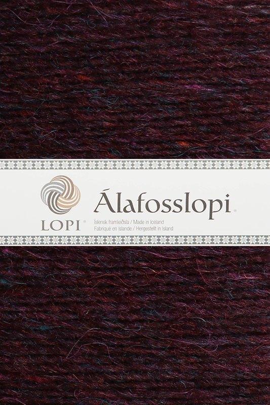 Alafoss Lopi - 9961 Bordeaux Heather - icelandicstore.is