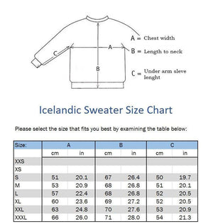 Fennrir - Icelandic wool Sweater - Navy Blue