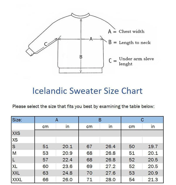 Váli - Icelandic Sweater - Denim Heather - icelandicstore.is