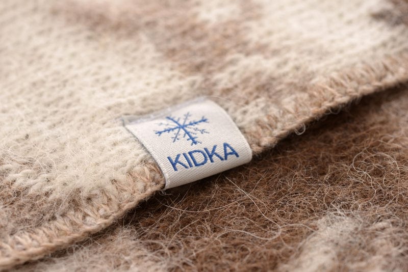 Kidka. Wool blankets. 100% Icelandic wool