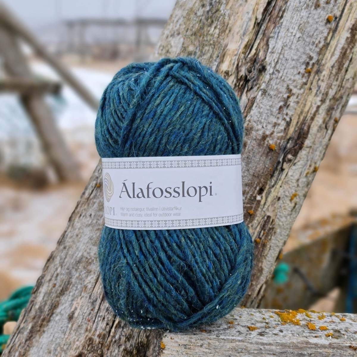 Alafoss Lopi - 9967 Teal Heather - The Icelandic Store