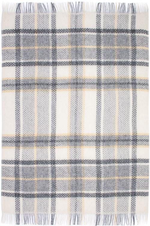 Alafoss Wool Blanket 2500. Check Throws | Tartan Blankets 