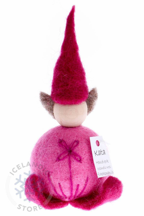 Felted wool Elf- Pink - icelandicstore.is