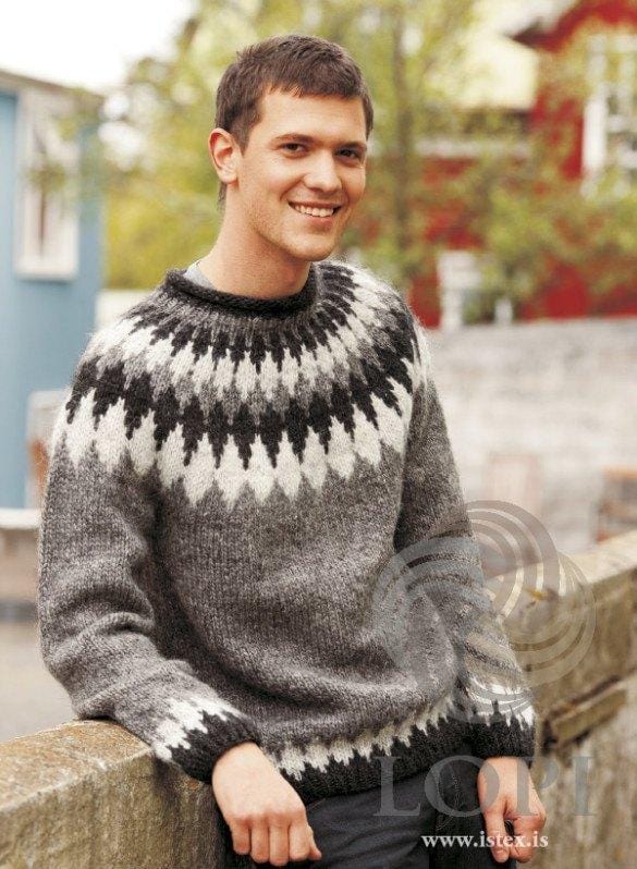 Tíglar - Grey Knitting Kit - icelandicstore.is