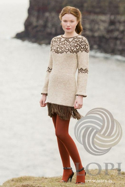 Merla - Icelandic Long Wool Sweater Dress Knitting Kit