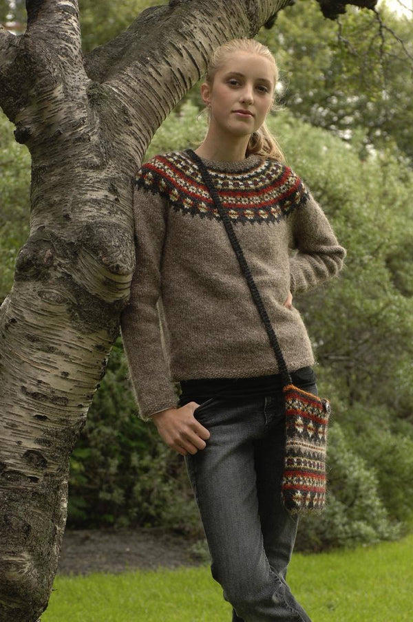 Aftur - Free Icelandic sweater Knitting pattern - icelandicstore.is