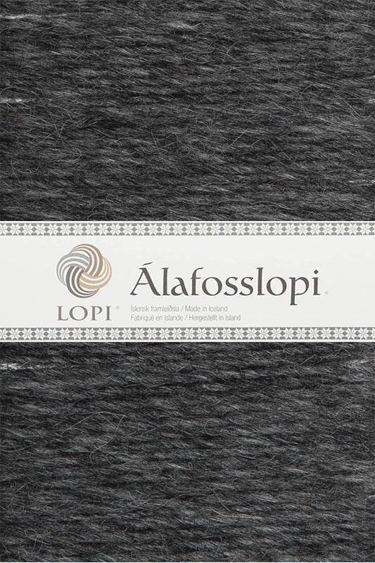 Alafoss Lopi - 0058 Dark Grey Heather - icelandicstore.is