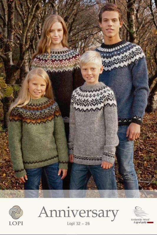 Anniversary - Free Knitting pattern - icelandicstore.is
