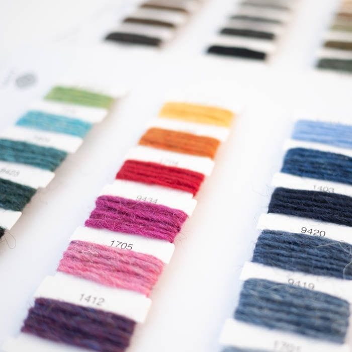 Einband - Color Card. Einband Wool Yarn shade card - The Icelandic Store