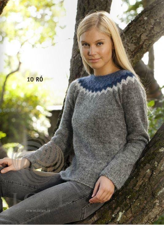 QUIET Grey/Blue - Knitting Kit - icelandicstore.is