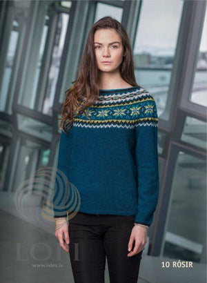 Rósir - Custom made Icelandic Sweater