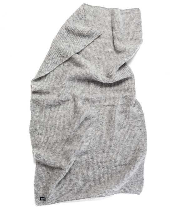 VARMA Grey Wool Blanket - icelandicstore.is